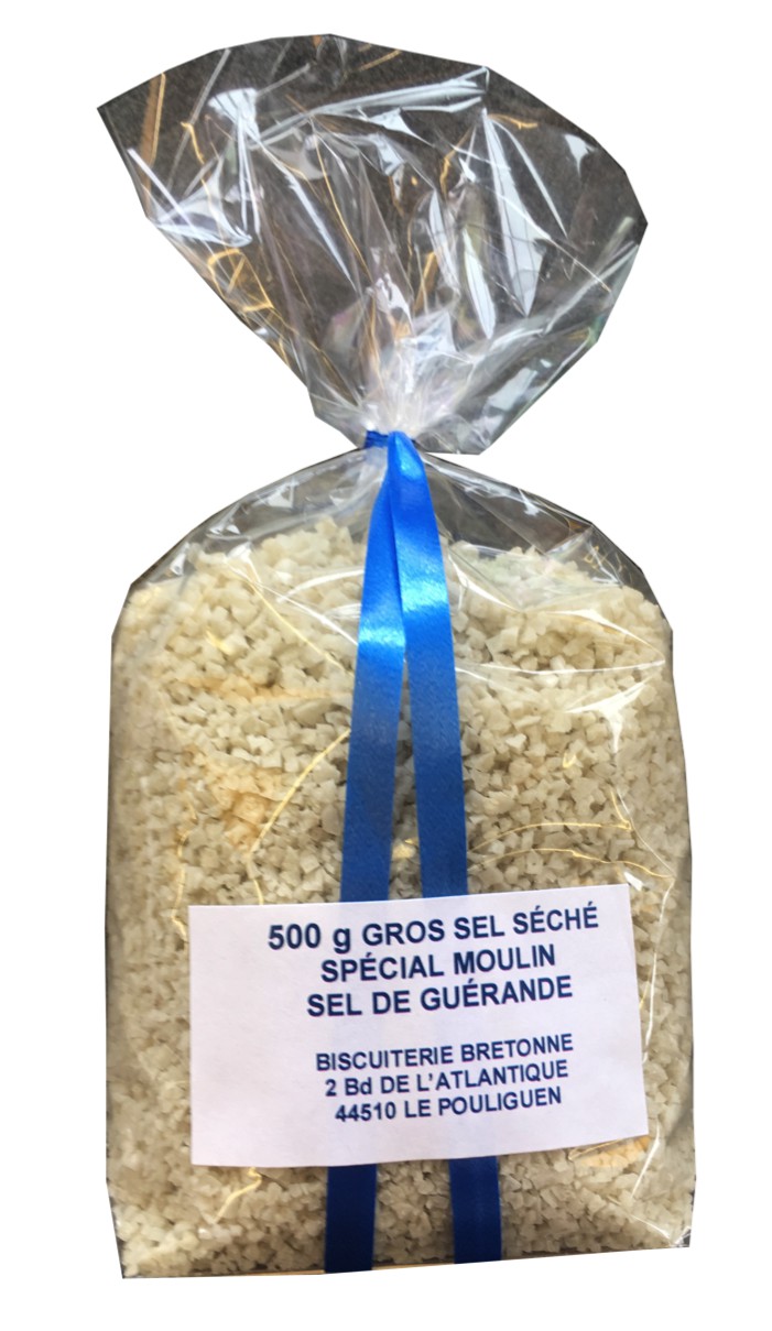 Gros sel de Guérande Bio 1 kg brut de récolte — Artisans du sel